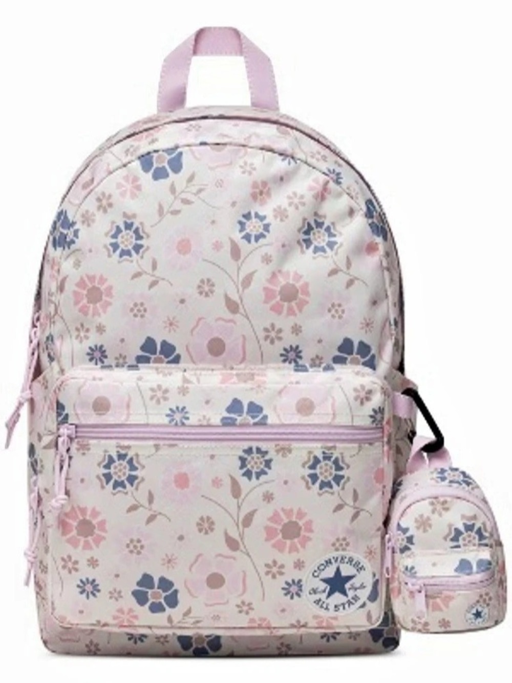 Converse Go 2 Backpack Wildflowers Floral AOP Pink & White